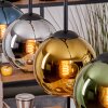 Koyoto Suspension, Boule lumineuse, Suspension Écru, Noir, 4 lumières