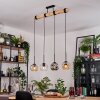 Ripoll Suspension, Boule lumineuse, Suspension Écru, Noir, 4 lumières