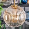 Koyoto Suspension, Boule lumineuse, Suspension Or, Noir, 5 lumières
