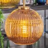 Koyoto Suspension, Boule lumineuse, Suspension Or, Noir, 5 lumières