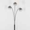 Ripoll Boule lumineuse, Lampadaire Clair, Fumé, 3 lumières