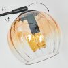 Koyoto Boule lumineuse, Lampadaire Ambre, Clair, Fumé, 3 lumières Koyoto Boule lumineuse, Lampadaire Ambre, Clair, Fumé, 3 lumières