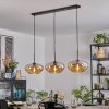 Mertola Suspension, Suspension Noir, 3 lumières