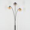 Ripoll Boule lumineuse, Lampadaire Ambre, Clair, Fumé, 3 lumières