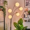 Gastor Boule lumineuse, Lampadaire Blanc, 5 lumières