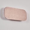 Applique murale Homad LED Or rose, Blanc, 1 lumière