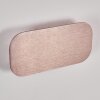 Applique murale Homad LED Or rose, Blanc, 1 lumière