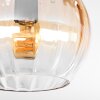 Koyoto Plafonnier, Boule lumineuse Ambre, Clair, 3 lumières
