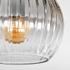 Koyoto Plafonnier, Boule lumineuse Or, Noir, 3 lumières