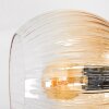 Koyoto Plafonnier, Boule lumineuse Or, Noir, 3 lumières