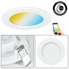 Finsrud Plafonnier, Spot encastrable LED Blanc, 3 lumières Finsrud Plafonnier, Spot encastrable LED Blanc, 3 lumières