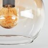 Koyoto Plafonnier, Boule lumineuse Ambre, Clair, 3 lumières