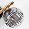 Chehalis Plafonnier, Boule lumineuse Or, Noir, 3 lumières