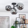 Ripoll Plafonnier, Boule lumineuse Fumé, 3 lumières
