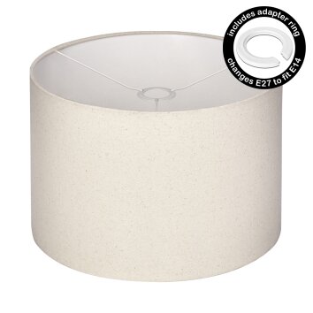 Abat-jour en tissu  Soungou pièce de rechange, Abat-jour beige