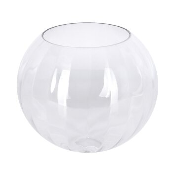 Abat-jour en verre  Koyoto Verre de rechange, pièce de rechange 25 cm Clair