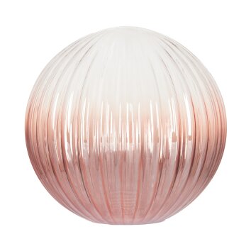 Abat-jour en verre  Chehalis Verre de rechange, pièce de rechange 12 cm Clair, Cuivré