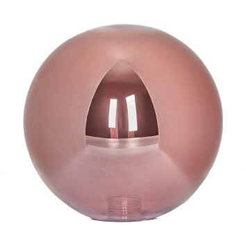 Abat-jour en verre  Bernado Verre de rechange, pièce de rechange Cuivré