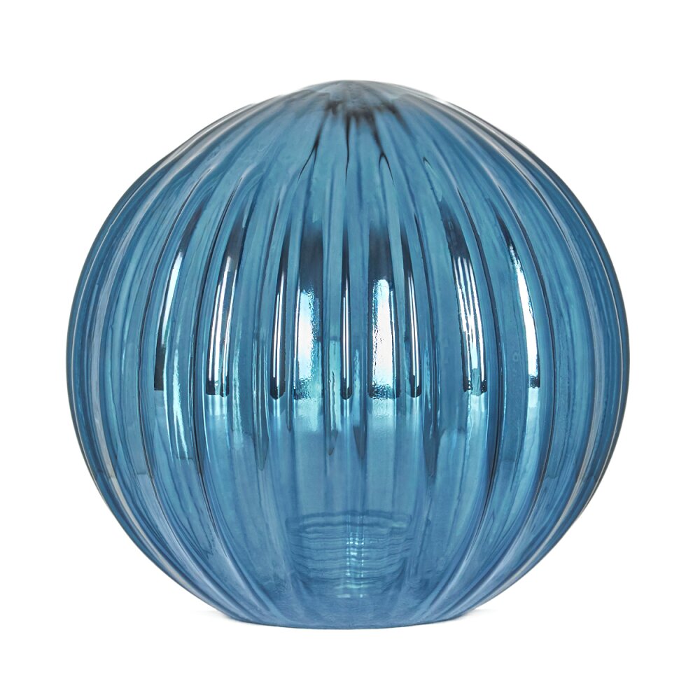 Abat-jour en verre Remaisnil Verre de rechange, pièce de rechange Bleu main product photo