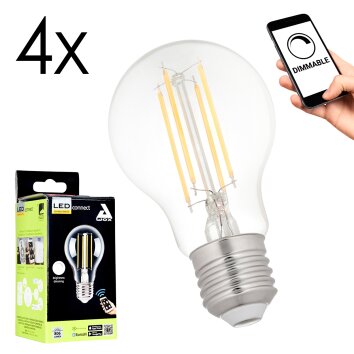 E27 LED 6 Watt blanc chaud dimmable 806 Lumen