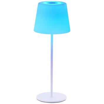 Cappo Lampe à poser Luminaires Brilliant LED Blanc, 1 lumière
