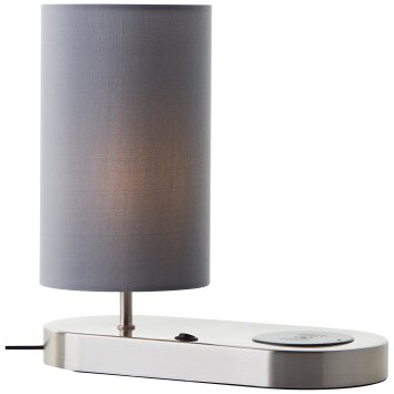 Clarie Lampe à poser Luminaires Brilliant Argenté, 1 lumière