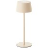 Jona Lampe à poser Luminaires Brilliant LED Beige, 1 lumière