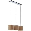 Tony Suspension Luminaires Brilliant Noir, 3 lumières