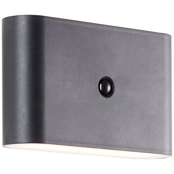 Xino Lampe murale d´extérieur Luminaires Brilliant LED Noir, 1 lumière