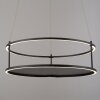 CONTURA Suspension Luminaires Paul Neuhaus LED Noir, 2 lumières