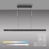 Square Suspension Luminaires Paul Neuhaus LED Anthracite, 6 lumières
