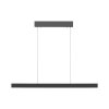 Square Suspension Luminaires Paul Neuhaus LED Anthracite, 6 lumières