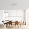 Square Suspension Luminaires Paul Neuhaus LED Argenté, 6 lumières