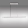 Square Suspension Luminaires Paul Neuhaus LED Argenté, 6 lumières
