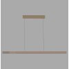 Square Suspension Luminaires Paul Neuhaus LED Bronze, 6 lumières