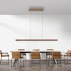 Square Suspension Luminaires Paul Neuhaus LED Bronze, 6 lumières