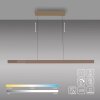 Square Suspension Luminaires Paul Neuhaus LED Bronze, 6 lumières
