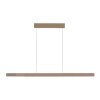 Square Suspension Luminaires Paul Neuhaus LED Bronze, 6 lumières