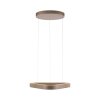 Q-STRETTO Suspension Paul Neuhaus Q-Serie LED Bronze, 2 lumières, Télécommandes