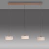 MARIKA Suspension Luminaires Paul Neuhaus LED Sable, 3 lumières