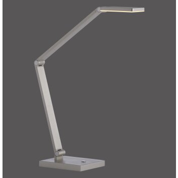 SAMSKY Lampe à poser Luminaires Paul Neuhaus LED Argenté, 1 lumière