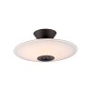 ELIPSA Plafonnier Luminaires Paul Neuhaus LED Noir, 1 lumière