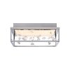 SKINA Plafonnier Luminaires Paul Neuhaus LED Argenté, 1 lumière, Télécommandes