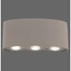 CARLO Applique murale Luminaires Paul Neuhaus LED Sable, 6 lumières