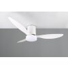 mit Ventilateur de plafond lumineux Luminaires Reality LED Blanc, 1 lumière, Télécommandes