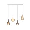 Aldea Suspension Luminaires Trio Blanc, 4 lumières