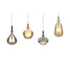 Aldea Suspension Luminaires Trio Blanc, 4 lumières
