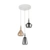 Aldea Suspension Luminaires Trio Blanc, 3 lumières