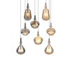 Aldea Suspension Luminaires Trio Blanc, 8 lumières
