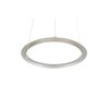 Amador Suspension Luminaires Trio LED Nickel mat, 1 lumière